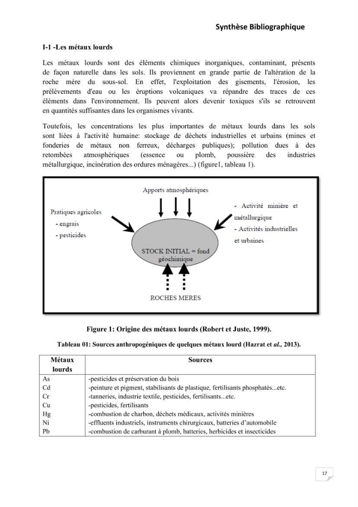 Evaluation et isolement des bactéries résistantes aux métaux lourds à partir de poissons et leur potentiel à éliminer le chrome
