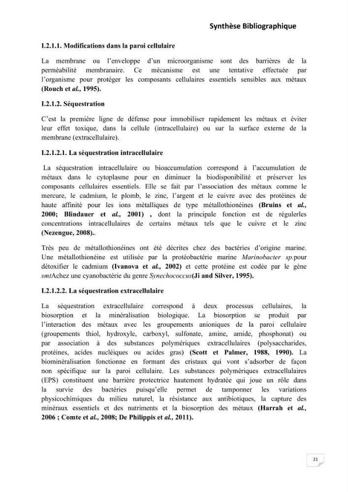 Evaluation et isolement des bactéries résistantes aux métaux lourds à partir de poissons et leur potentiel à éliminer le chrome