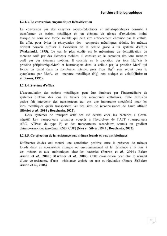 Evaluation et isolement des bactéries résistantes aux métaux lourds à partir de poissons et leur potentiel à éliminer le chrome