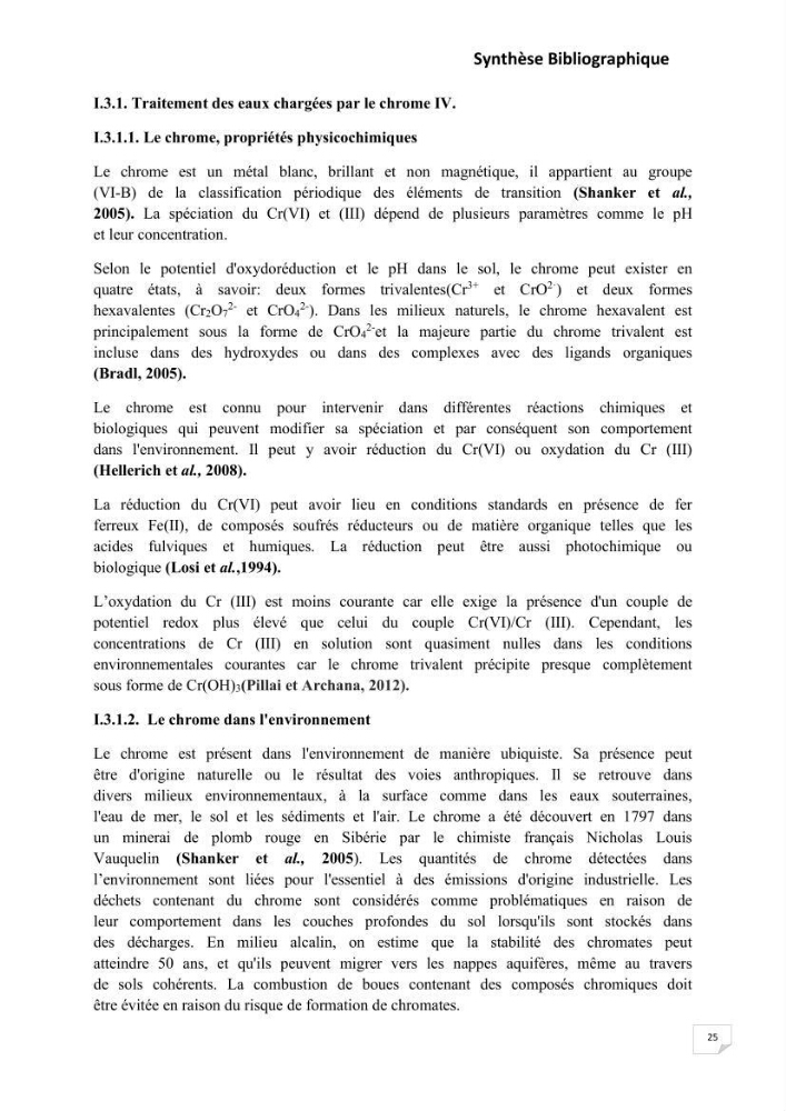 Evaluation et isolement des bactéries résistantes aux métaux lourds à partir de poissons et leur potentiel à éliminer le chrome