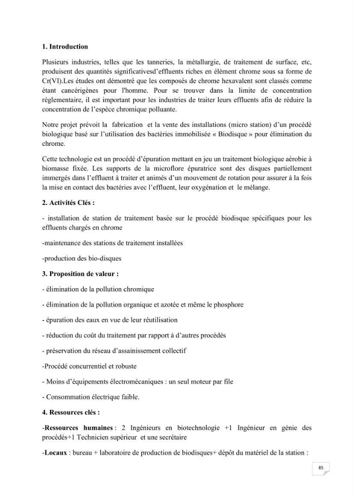 Evaluation et isolement des bactéries résistantes aux métaux lourds à partir de poissons et leur potentiel à éliminer le chrome