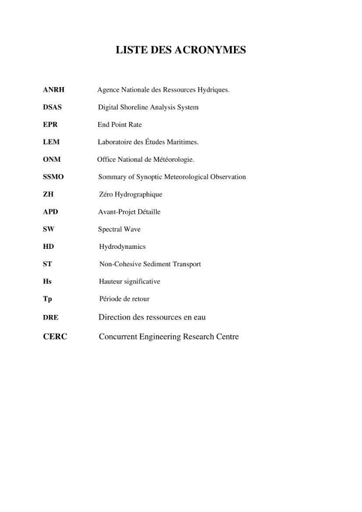 Etude de faisabilité d\'un endiguement au niveau de l\'embouchure de l\'Oued El Hamiz contre les crues et les inondations