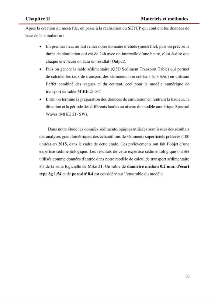 Etude de faisabilité d\'un endiguement au niveau de l\'embouchure de l\'Oued El Hamiz contre les crues et les inondations