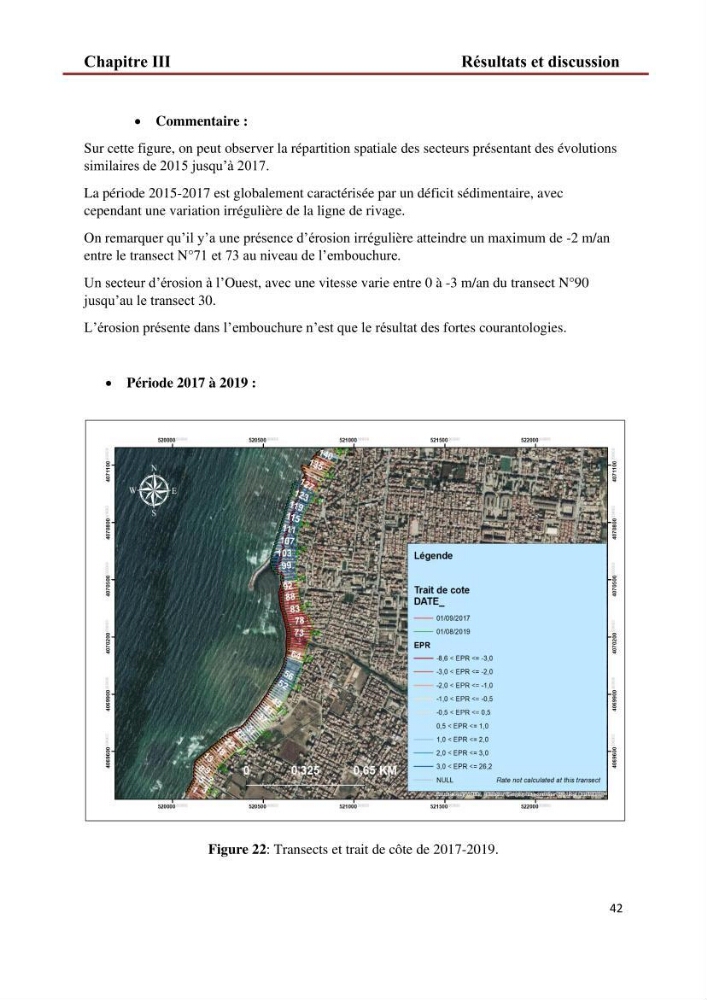 Etude de faisabilité d\'un endiguement au niveau de l\'embouchure de l\'Oued El Hamiz contre les crues et les inondations