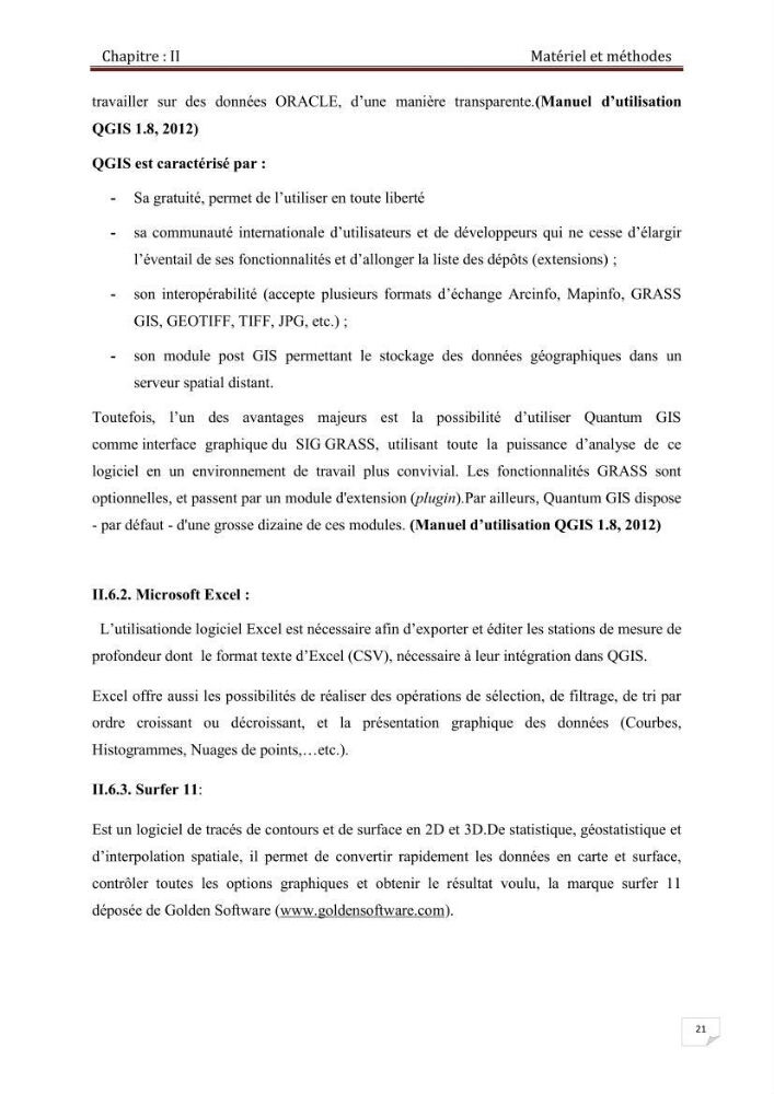 Conception d\'un système d\'information géographique (SIG) pour une étude de bathymétrie et de sédimentologie dans la baie d\'Alger et la baie d\'El Djamila.