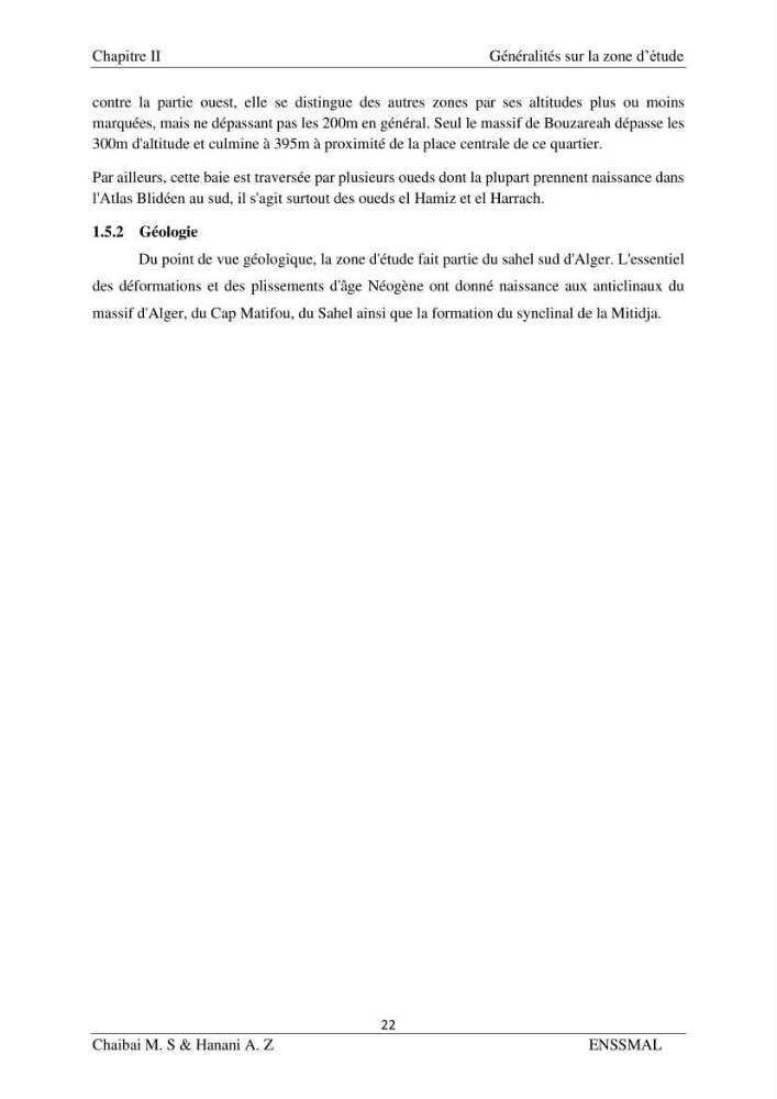 Modélisation hydrodynamique et étude d’agitation: Cas de la Marina Bay D’Alger