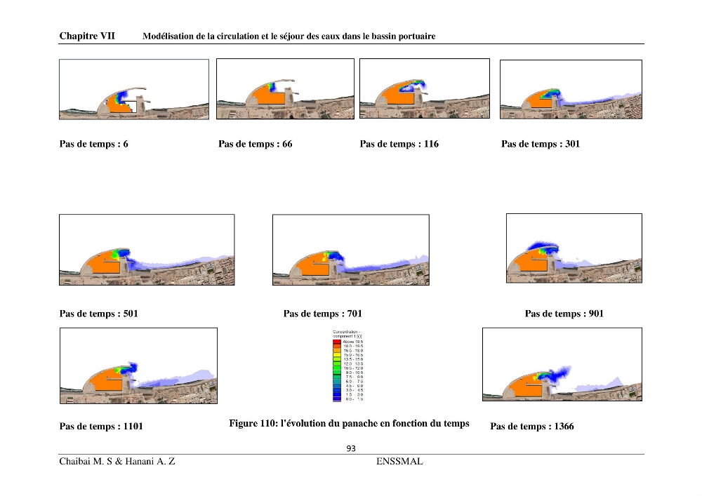 Modélisation hydrodynamique et étude d’agitation: Cas de la Marina Bay D’Alger