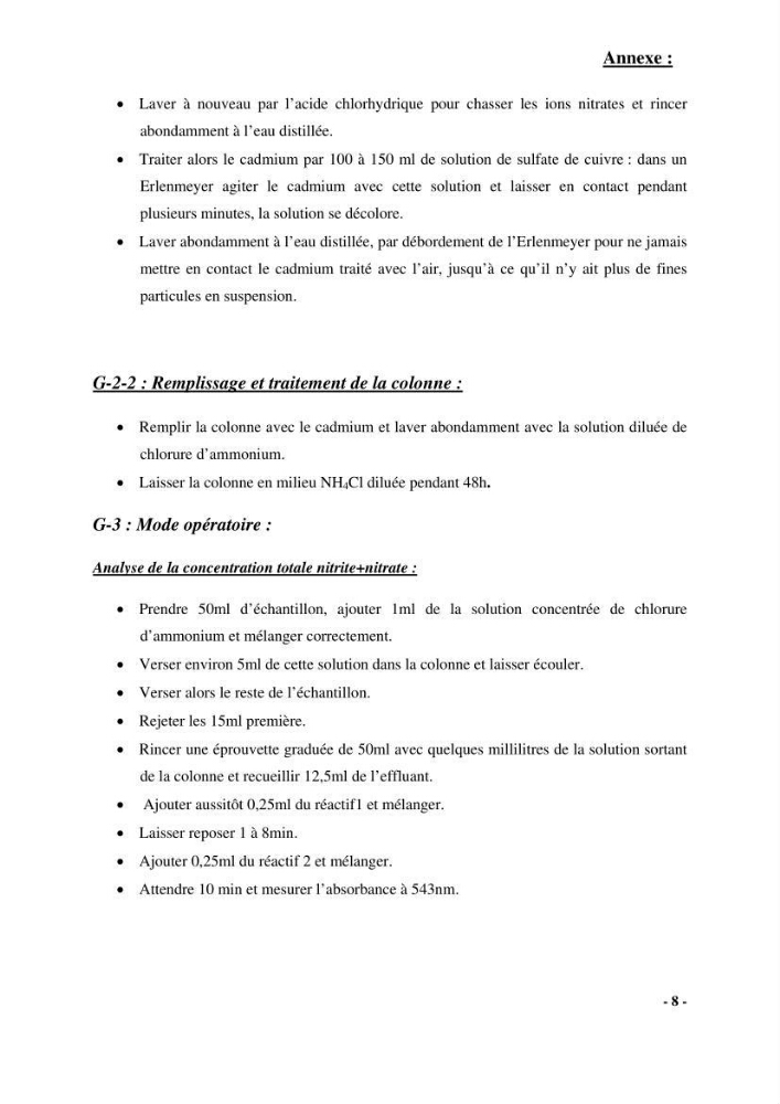 Evaluation de la pollution des principaux rejets au niveau du littoral Algérois