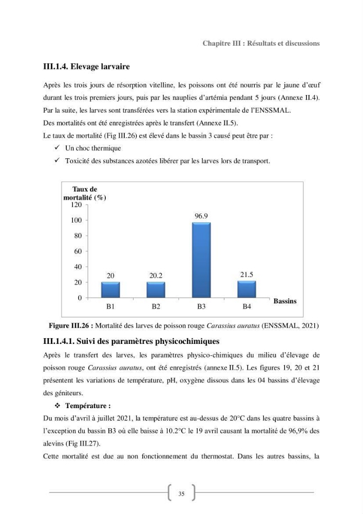 Contribution à la reproduction de quelques espèces de poissons d’ornements d’eau douce :