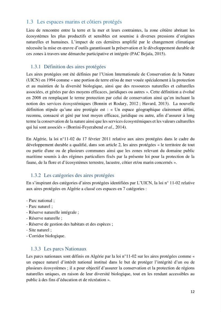 La gestion intégrée des parcs naturels côtiers