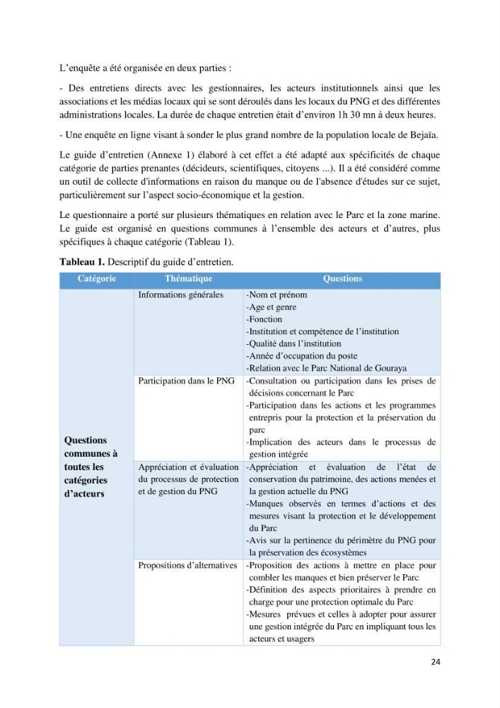 La gestion intégrée des parcs naturels côtiers