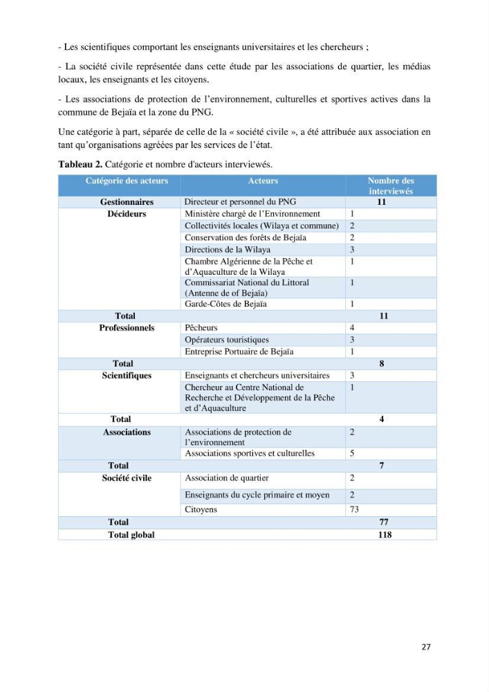La gestion intégrée des parcs naturels côtiers
