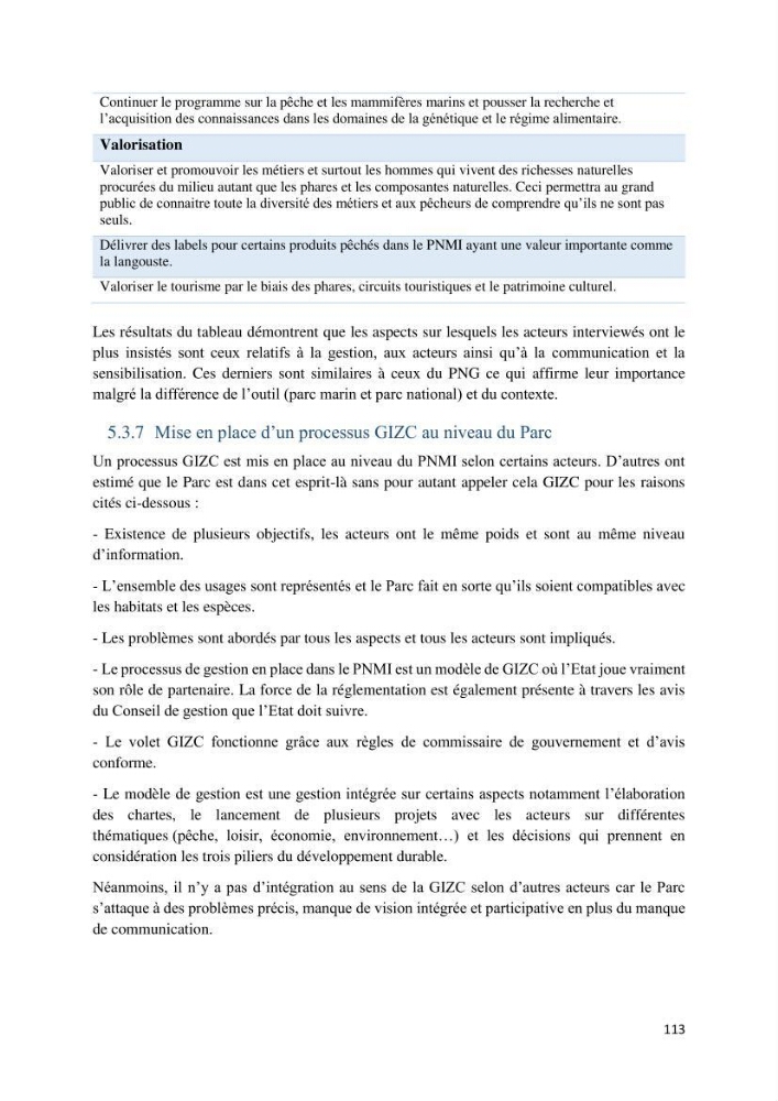 La gestion intégrée des parcs naturels côtiers