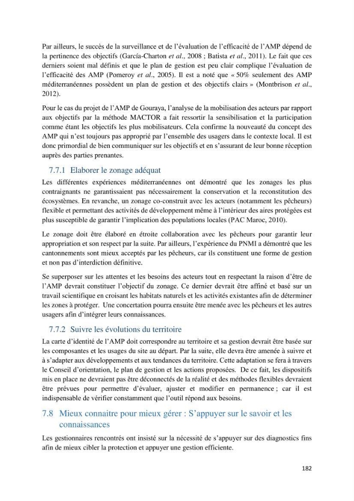 La gestion intégrée des parcs naturels côtiers