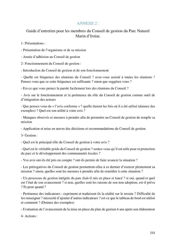 La gestion intégrée des parcs naturels côtiers
