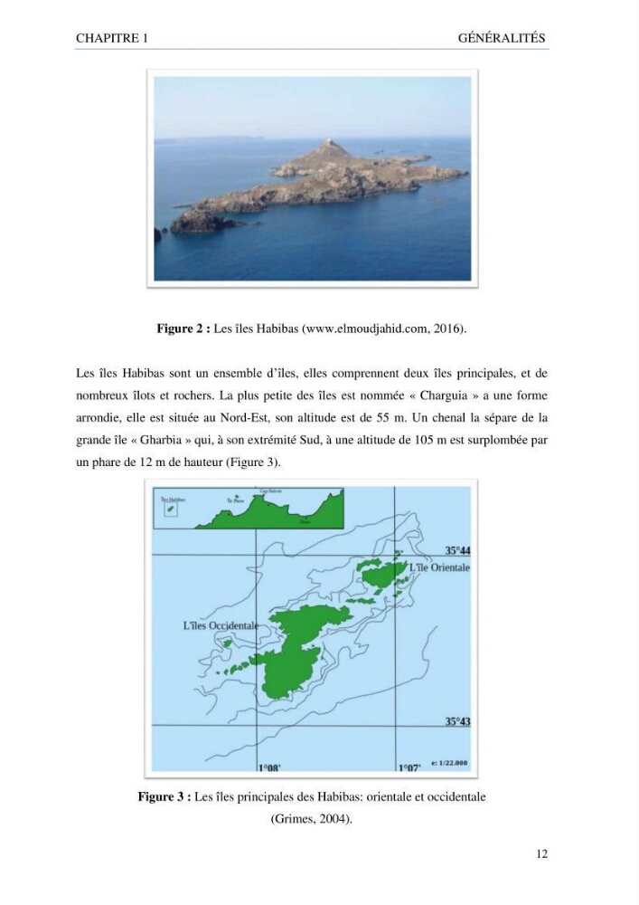 inventaire de la faune et de la flore marine d\'intérêt écologique des sites remarquables de la côte Ouest Algérienne