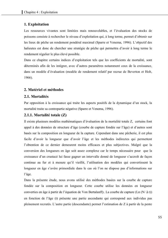 Contribution a l\'étude du régime alimentaire, de la croissance et de l\'exploitation de la squille squilla mantis linnaeus ,1758 dans la baie de bou-ismail.