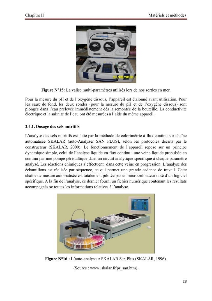 Caractérisation physico-chimique et bactériologique des eaux de la ferme d\'élevage de poissons marins d\'Azeffoun (Willaya de Tizi Ouzou):