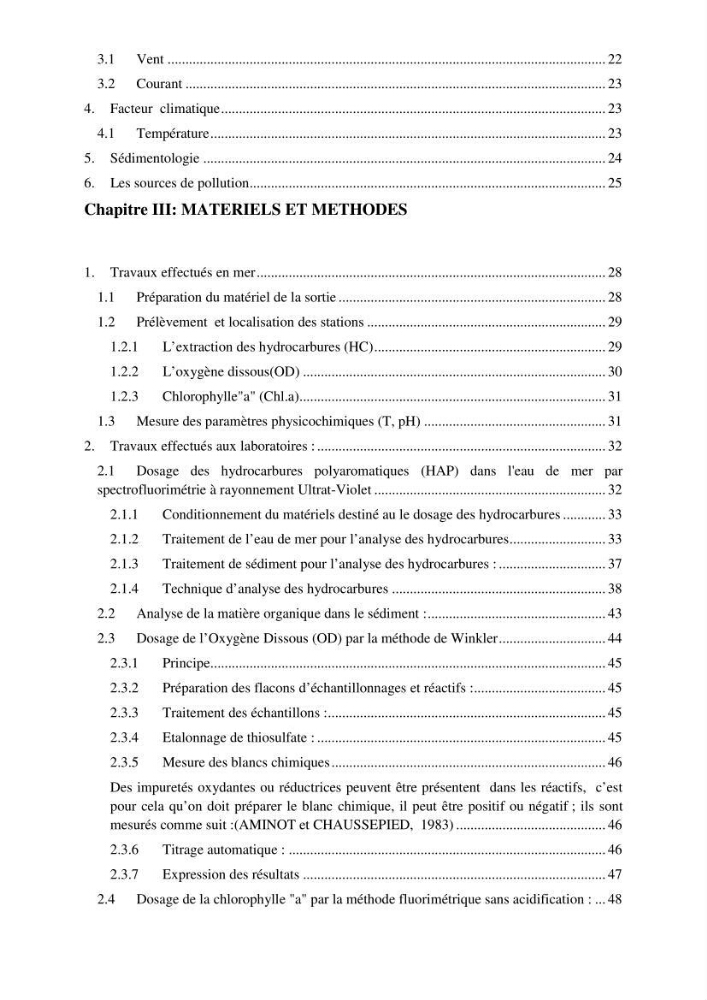 Evaluation des niveaux de pollution par les hydrocarbures aromatiques polycycliques dans les eaux et sédiments marins de la baie de Bou- Ismail (Est)