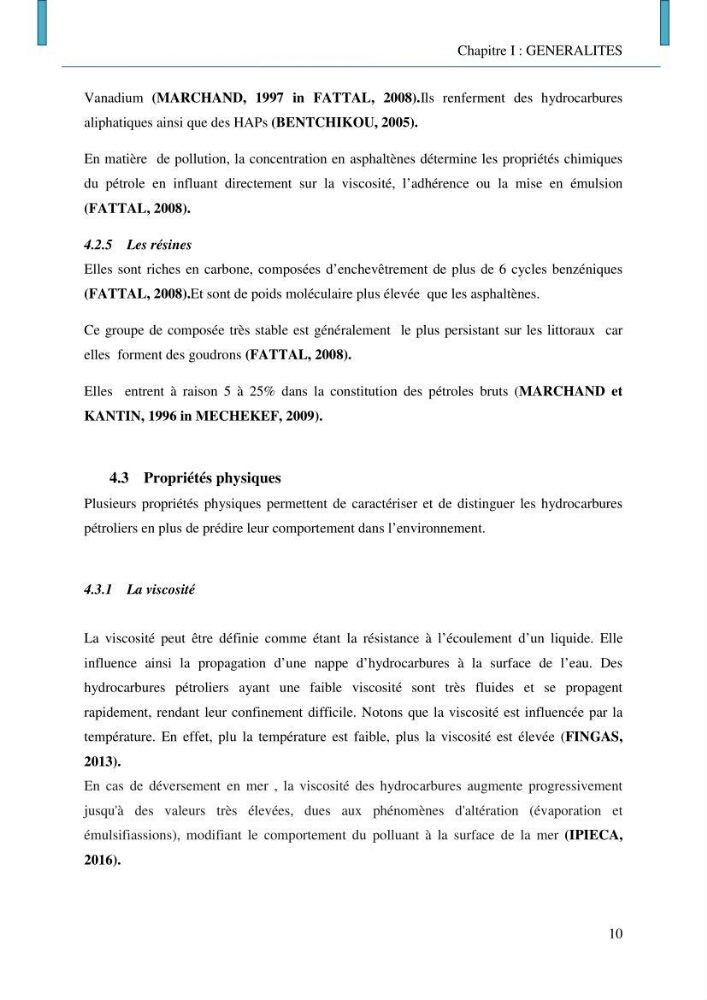 Evaluation des niveaux de pollution par les hydrocarbures aromatiques polycycliques dans les eaux et sédiments marins de la baie de Bou- Ismail (Est)