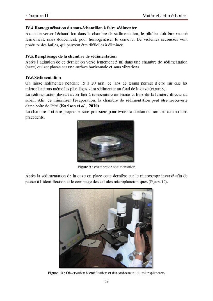 La corrélation entre les paramètres physiques et la densité de microplancton dans la côte Algérienne: région centrale