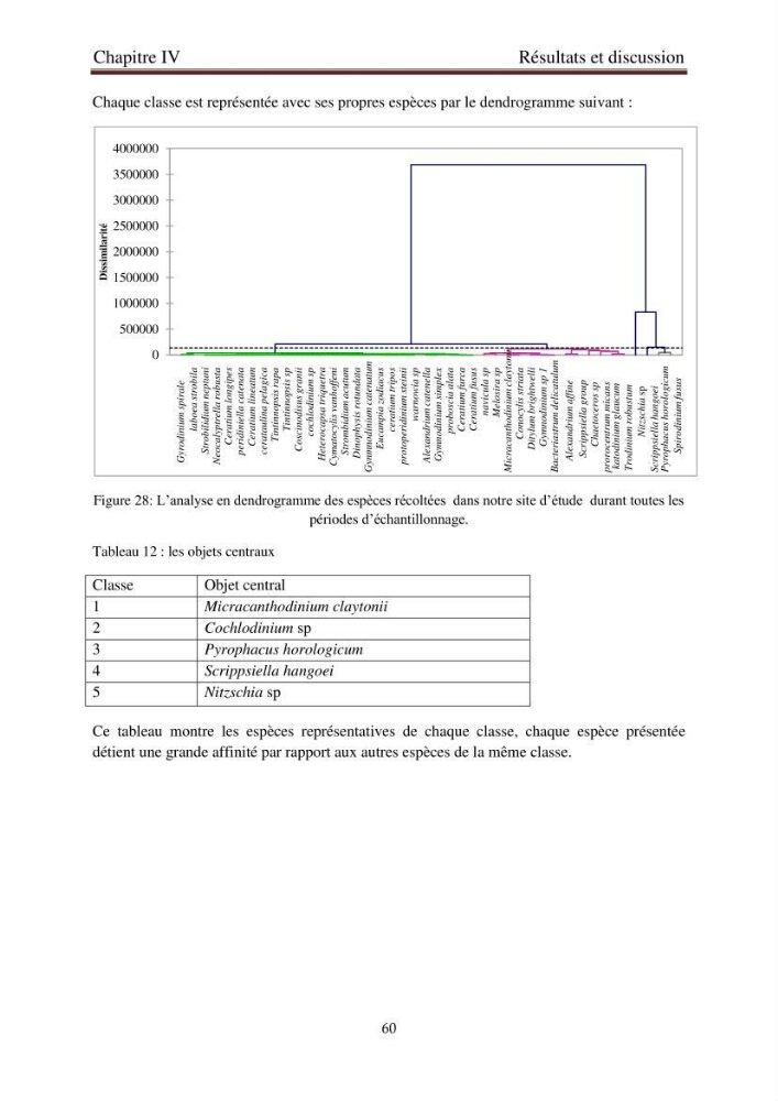 La corrélation entre les paramètres physiques et la densité de microplancton dans la côte Algérienne: région centrale