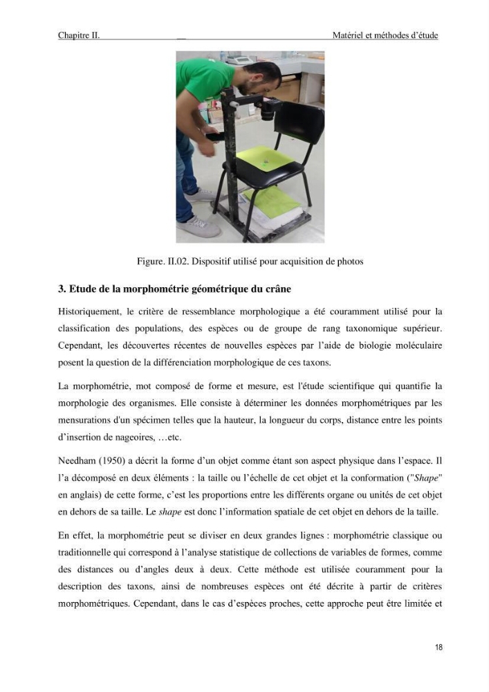 Description des variations morpho-géométrique entre les espèces et les populations des Triglidae (Actinopterygii, Scorpaeniformes) dans le bassin algérien:
