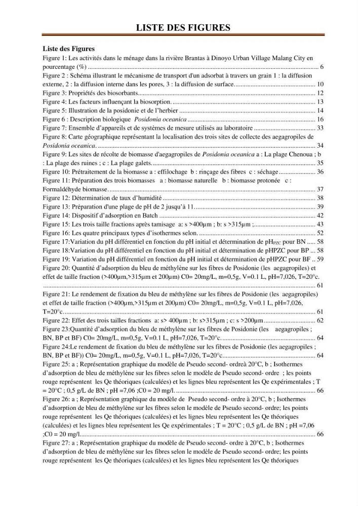 Etude de la valorisation d\'une biomasse marine en vue de son utilisation pour le traitement de l\'eau