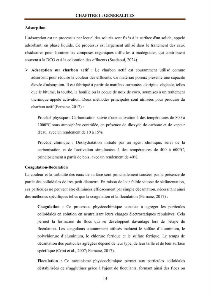 Etude de la valorisation d\'une biomasse marine en vue de son utilisation pour le traitement de l\'eau