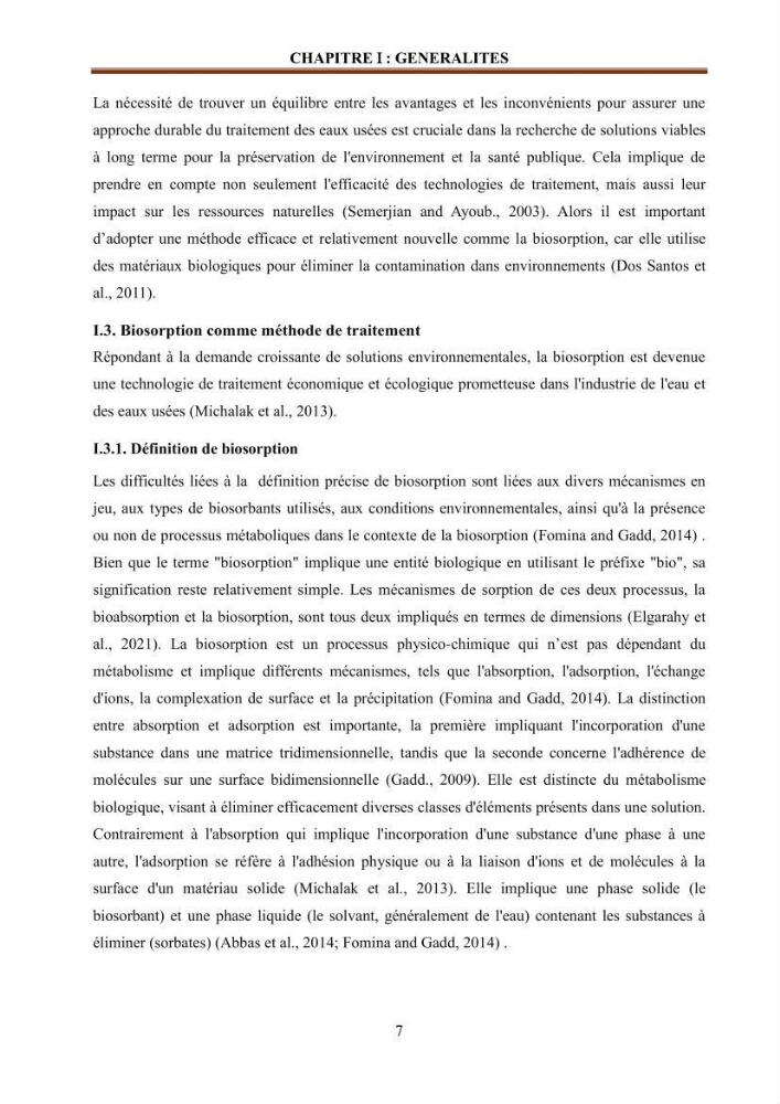 Etude de la valorisation d\'une biomasse marine en vue de son utilisation pour le traitement de l\'eau