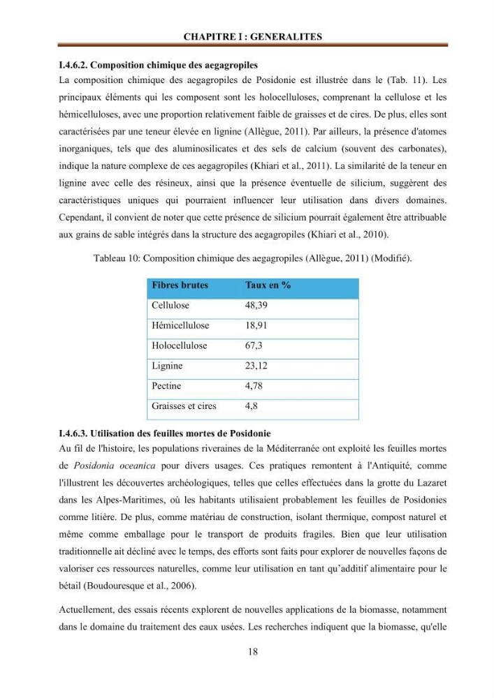 Etude de la valorisation d\'une biomasse marine en vue de son utilisation pour le traitement de l\'eau