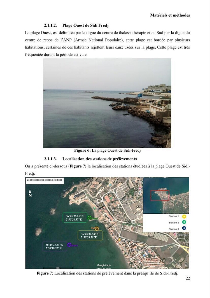 Estimation du carbone bleu dans les herbiers sous-marins de Sidi-Fredj: Cymodocea nodosa et Posidonia oceanica.