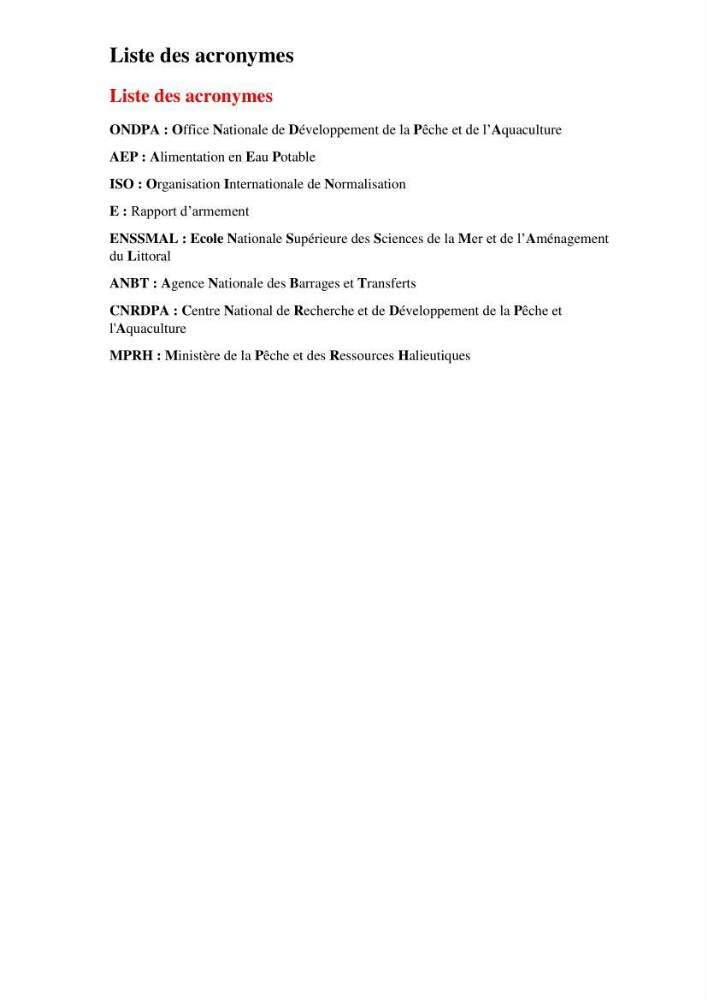 Evaluation des ressources piscicoles d\'un plan d\'eau : le barrage de Boukerdane (Wilaya de Tipaza)