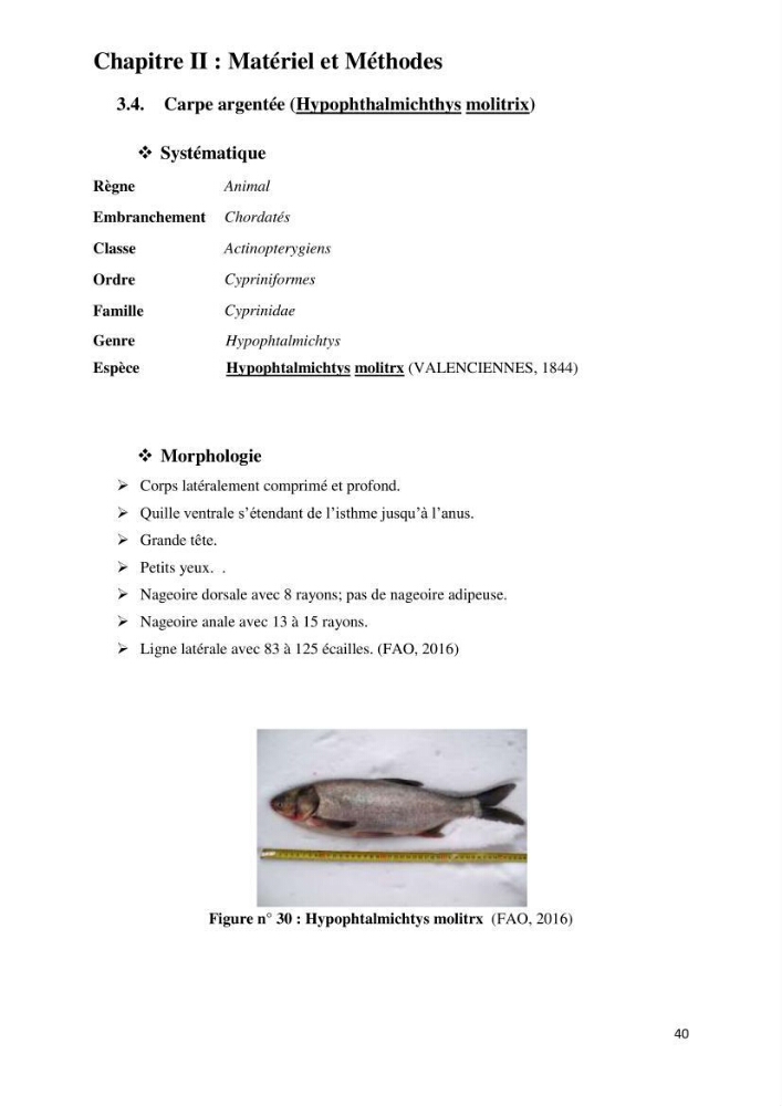 Evaluation des ressources piscicoles d\'un plan d\'eau : le barrage de Boukerdane (Wilaya de Tipaza)