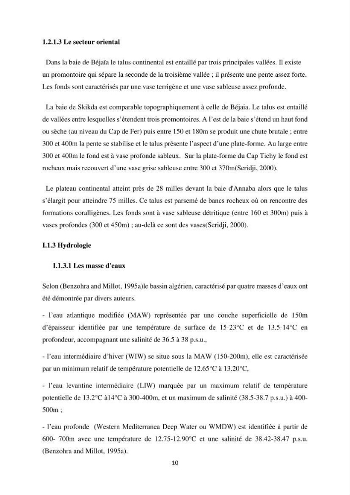 Contribution de la télédétection à la pêche du grand Pélagique Thunnus thynnus (linnaeus, 1758) dans la cote algérienne