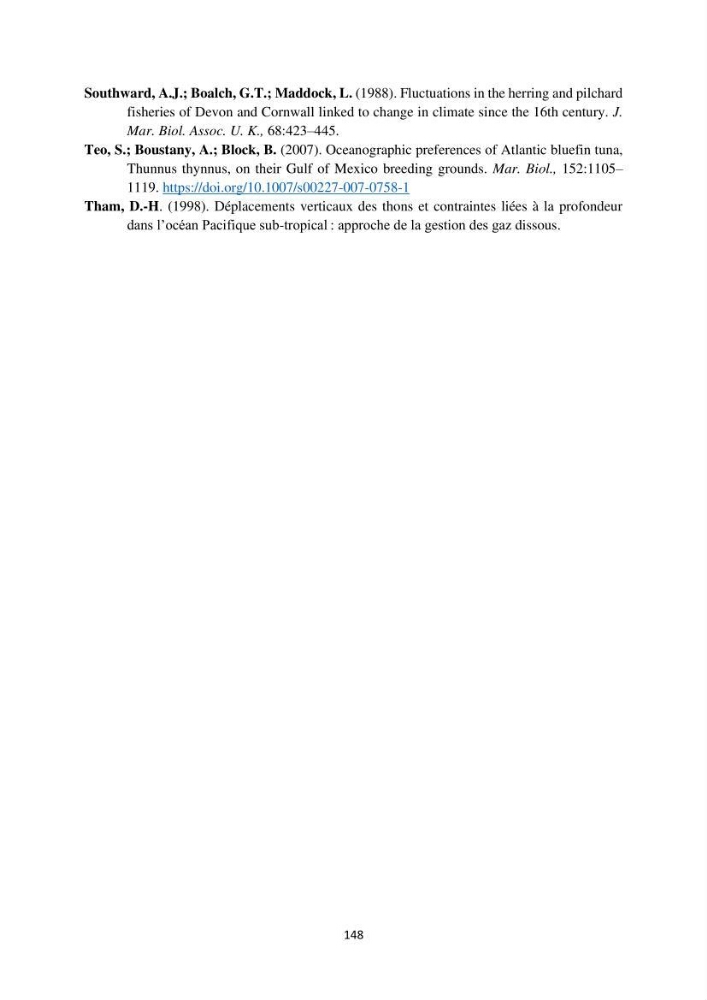 Contribution de la télédétection à la pêche du grand Pélagique Thunnus thynnus (linnaeus, 1758) dans la cote algérienne