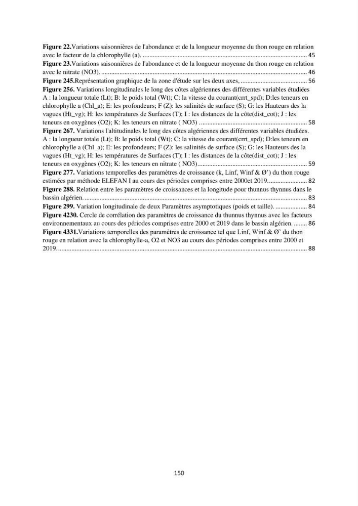 Contribution de la télédétection à la pêche du grand Pélagique Thunnus thynnus (linnaeus, 1758) dans la cote algérienne