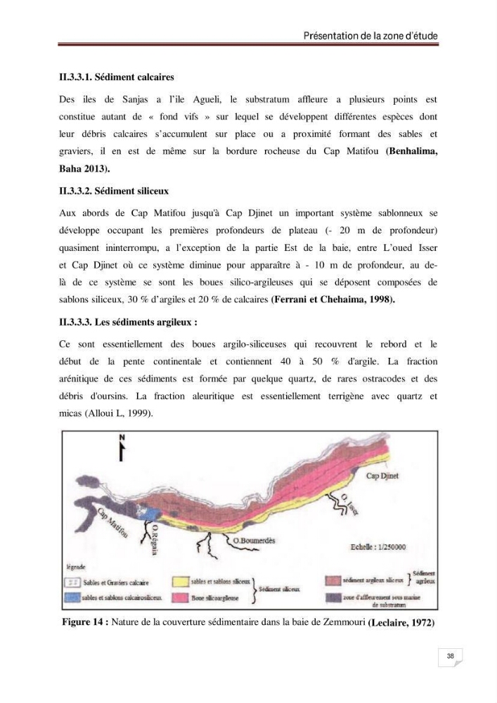 Evaluation de la vulnérabilité des côtes du littoral centre: cas de la baie d\'El Djamila