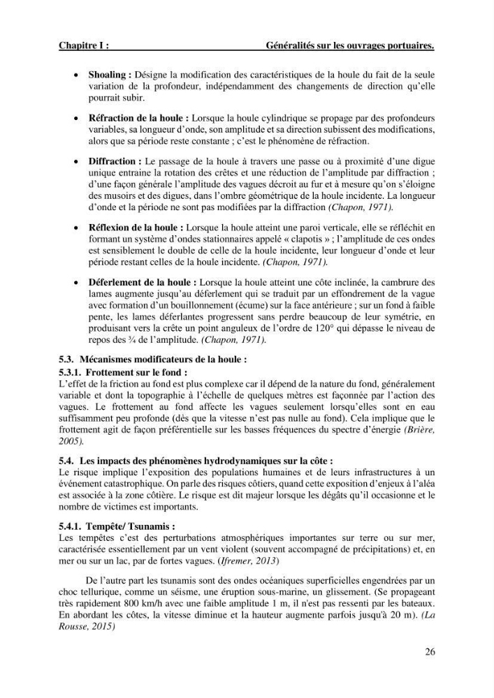 Dimensionnement d\'un quai sur pieux: cas marina baie d\'Alger