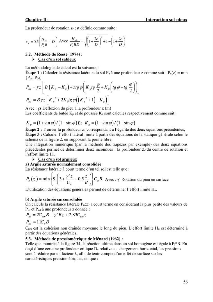 Dimensionnement d\'un quai sur pieux: cas marina baie d\'Alger
