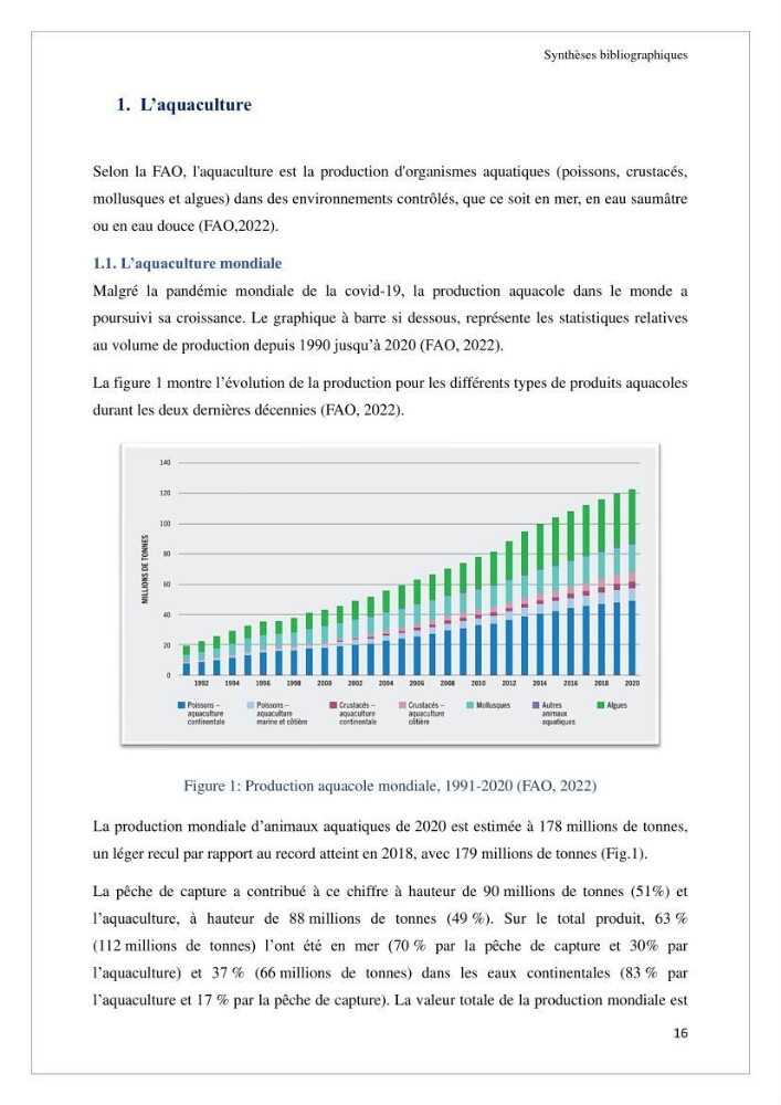 Conception d’une ferme aquacole et essai de production de naissains de bivalves