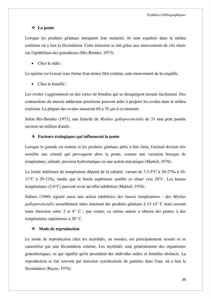 Conception d’une ferme aquacole et essai de production de naissains de bivalves