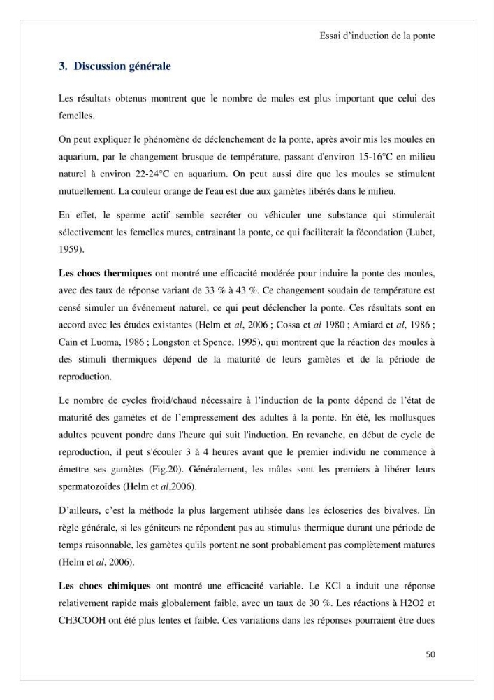 Conception d’une ferme aquacole et essai de production de naissains de bivalves
