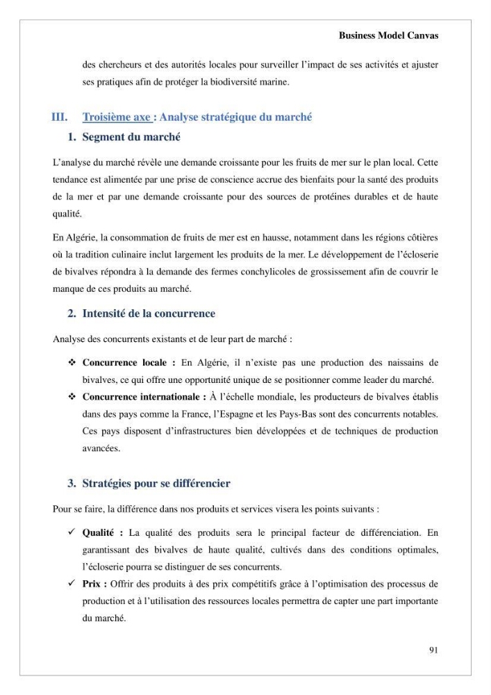 Conception d’une ferme aquacole et essai de production de naissains de bivalves