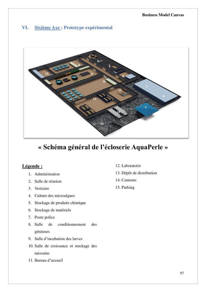 Conception d’une ferme aquacole et essai de production de naissains de bivalves