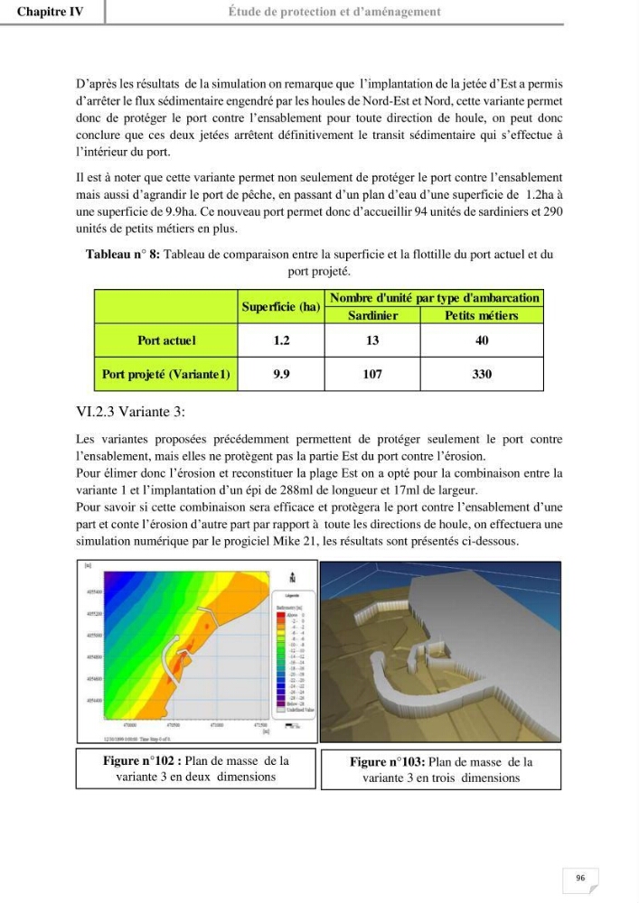Etude hydrosédimentaire du rivage de Khemisti