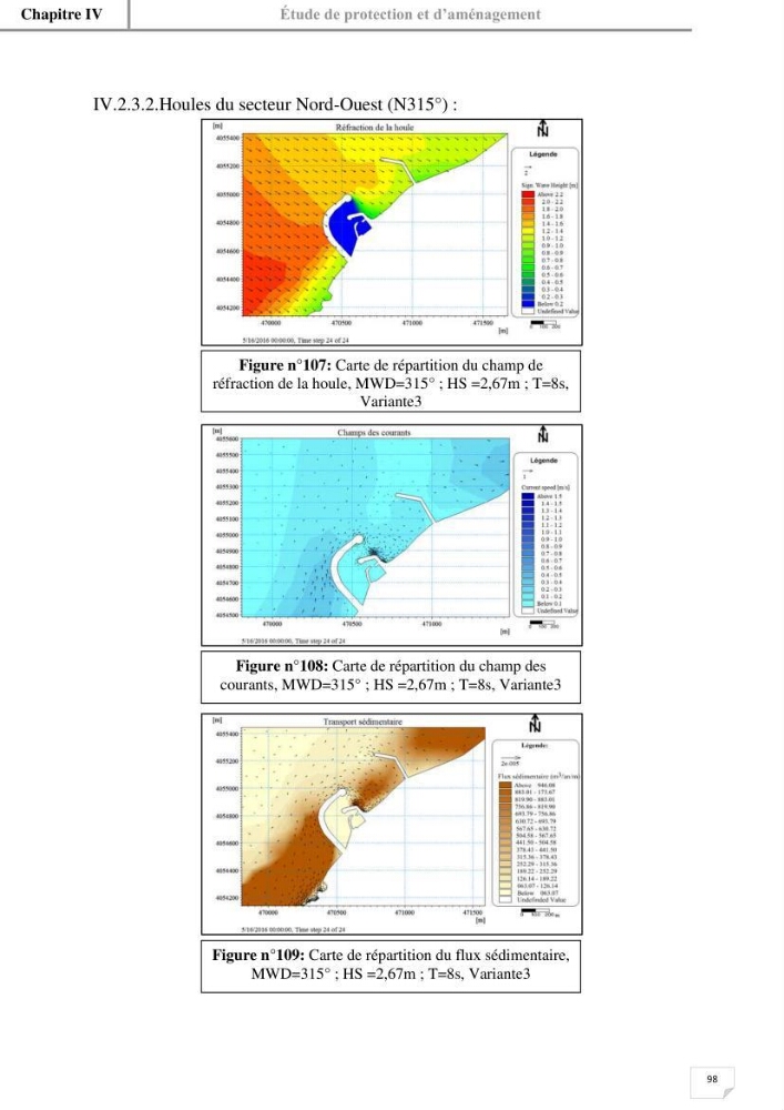 Etude hydrosédimentaire du rivage de Khemisti