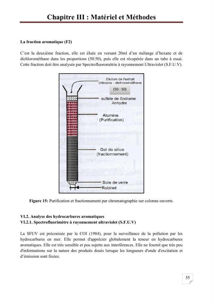 Etat de la pollution par les hydrocarbures aromatiques polycycliques dans les eaux de la baie de Bou-Ismail