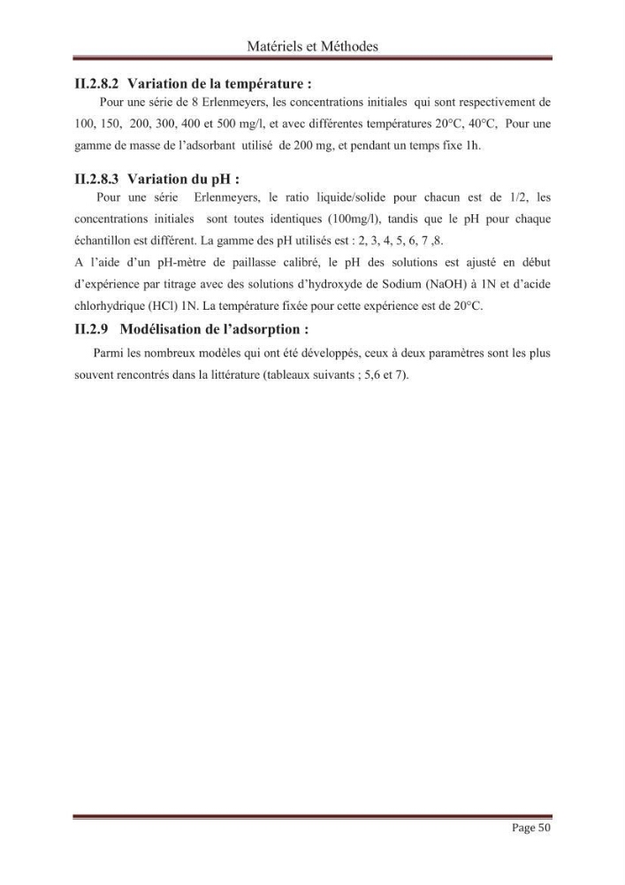 élimination des composées phénolique par le charbon actif à base de noyaux d\'olives