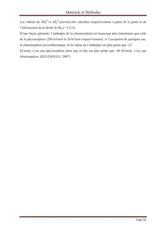 élimination des composées phénolique par le charbon actif à base de noyaux d\'olives